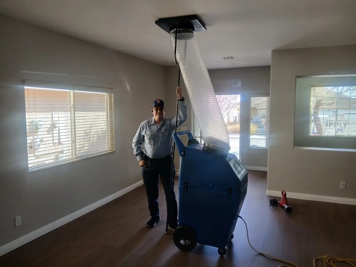 Professional Dryer Vent Cleaning work inside a El Cajon home
